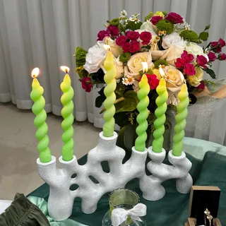 شمعدان تکسچری 6 شعله