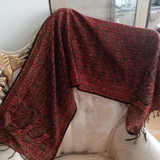شال پشمی جقه بته