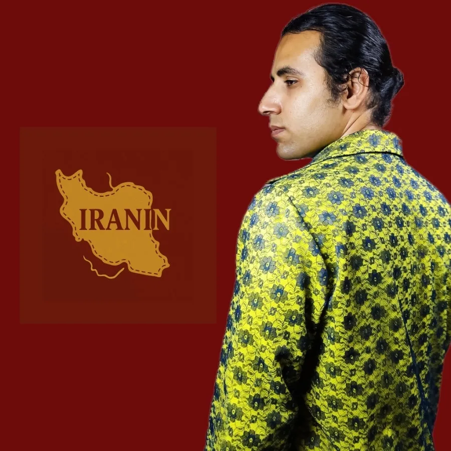 پیراهن گلدان زرد