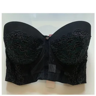 Velvet Lace Strapless