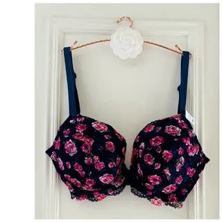 Chloe Rose Plunge Bra