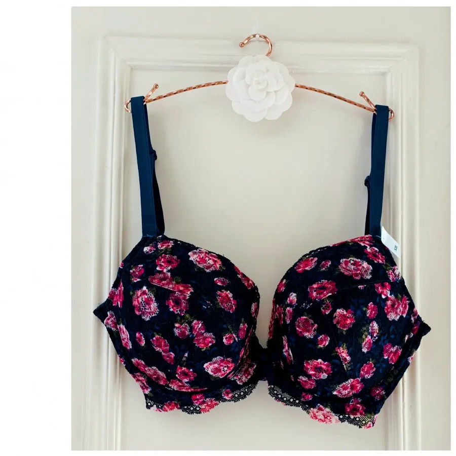 Chloe Rose Plunge Bra