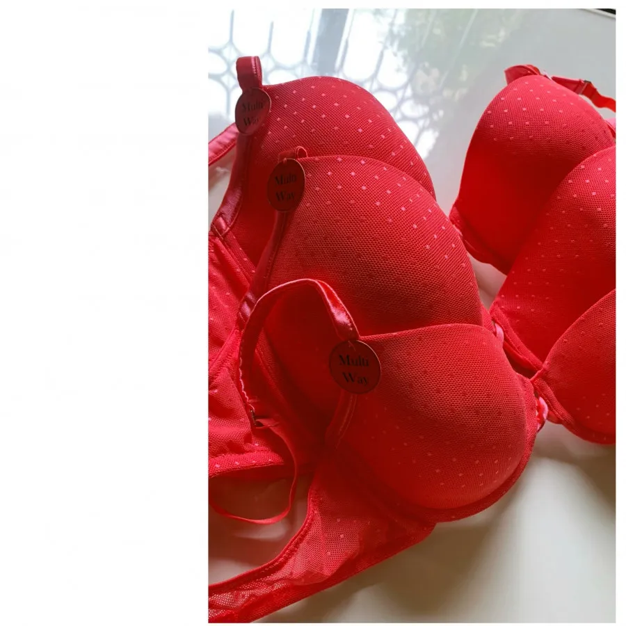 Coral Maddy Plunge Bra