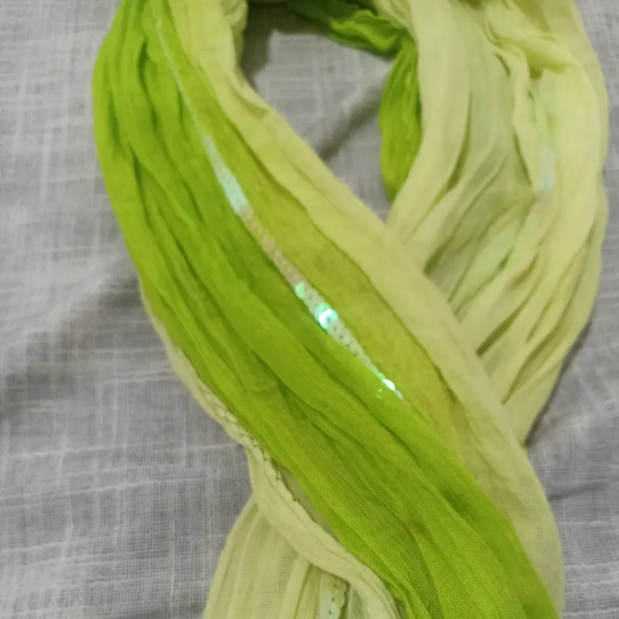 شال نخی دو رنگ