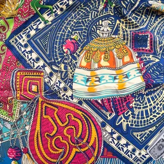روسری قواره دار ابریشم
