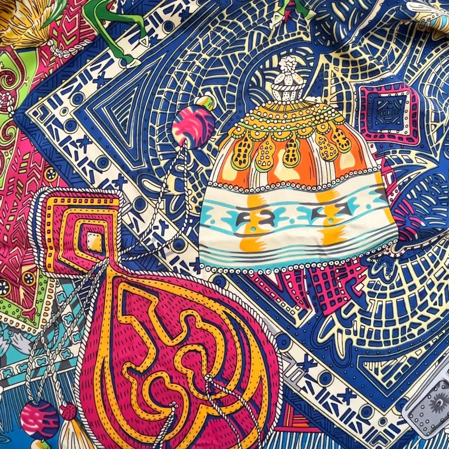 روسری قواره دار ابریشم