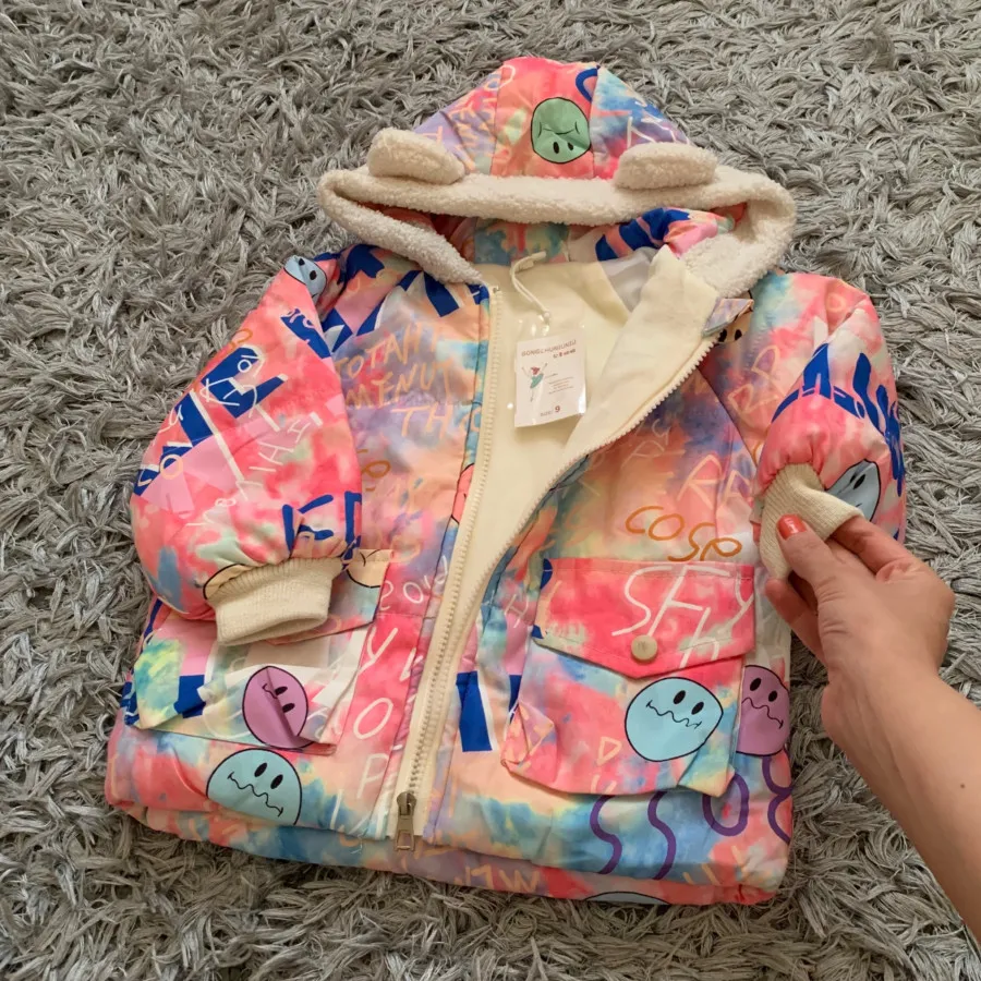 کاپشن بچه گانه دخترانه