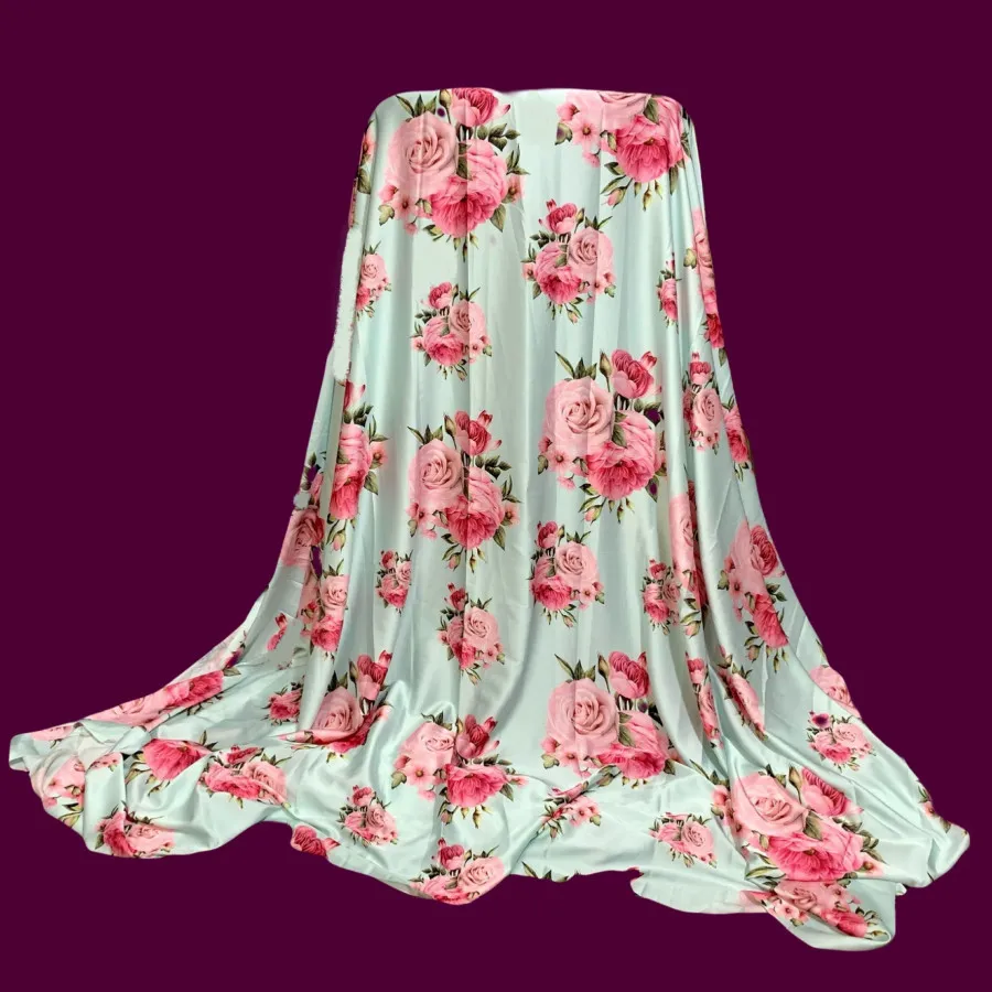 پارچه ساتن ابریشم مجلسی
