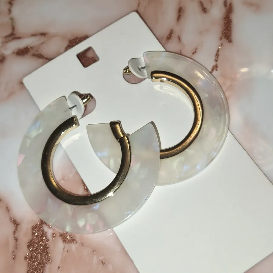 گوشواره طرح صدف