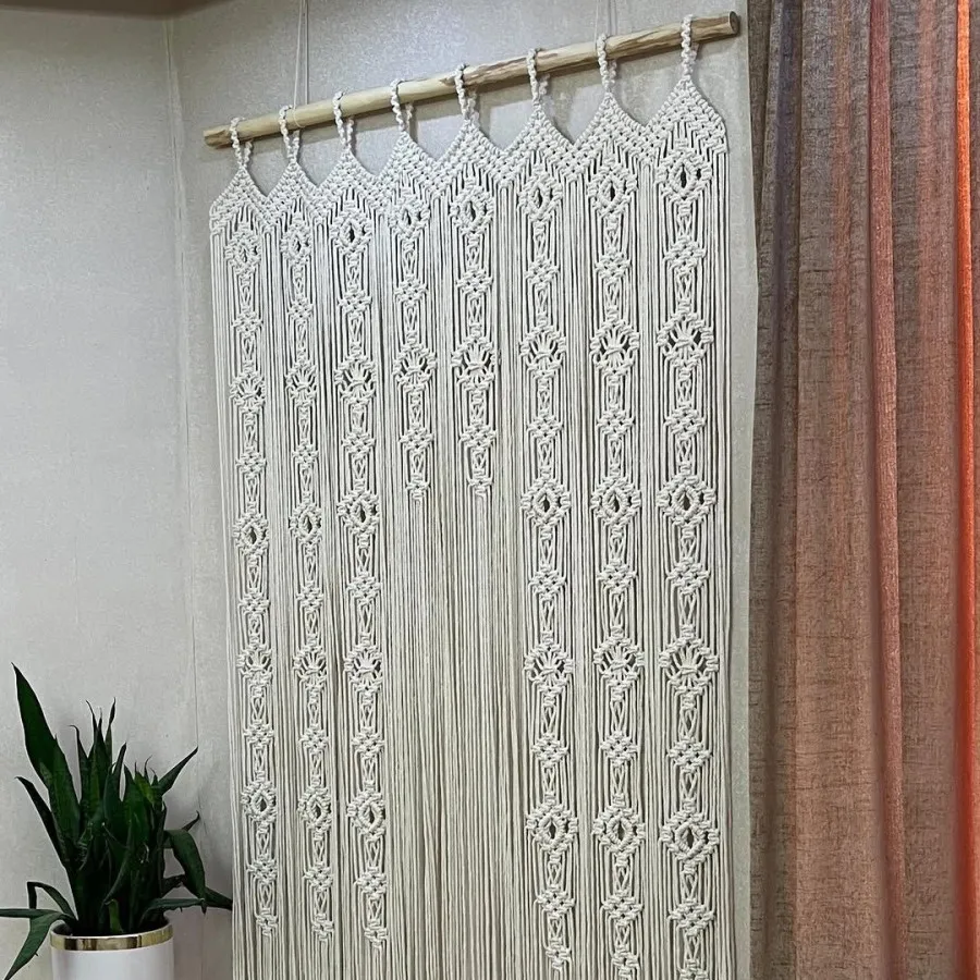 پرده مکرومه