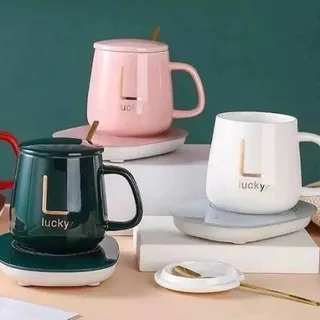 ماگ با گرمکن برقی با جعبه