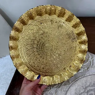 سینی ترک طلایی
