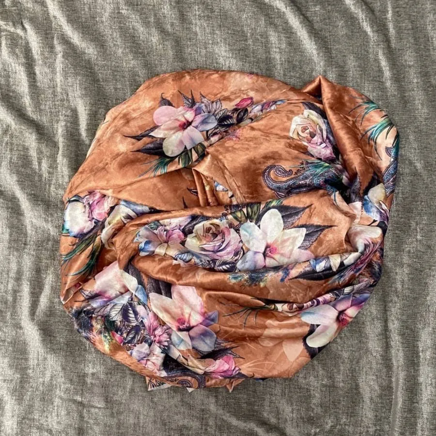 پارچه مخمل آینه ای