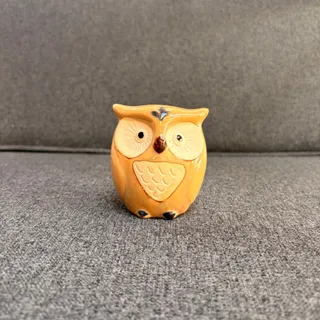دکوری جغد سرامیکی