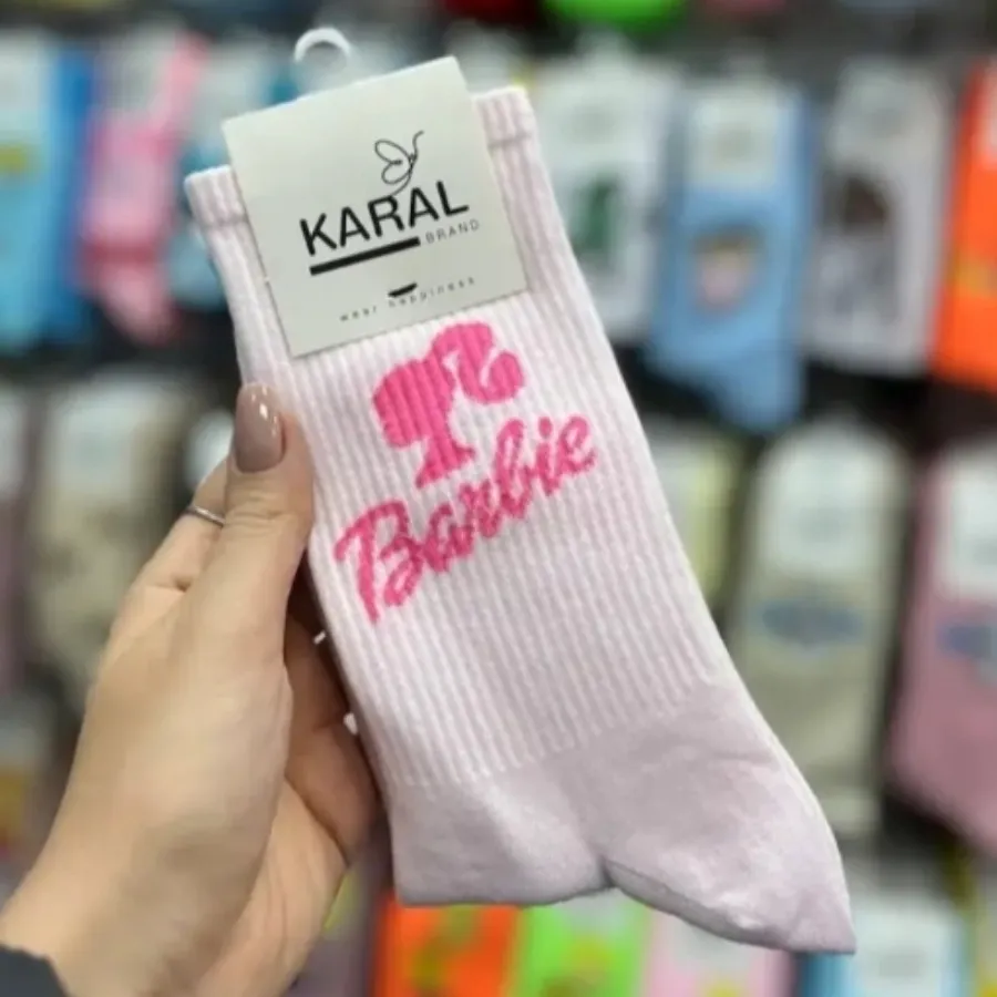 جوراب فانتزی باربی