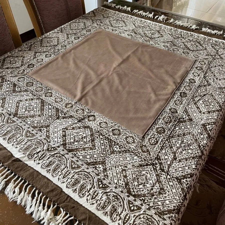 رومیزی مخمل قلمکار