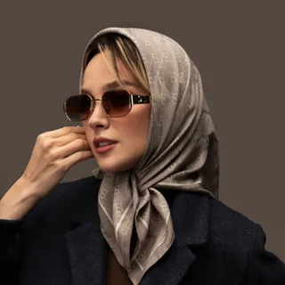 مینی اسکارف نخی ژاکارد✨