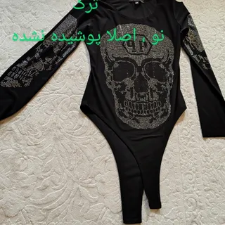 بادی زنانه سایز بزرگ مشکی