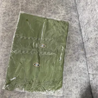 شال نخی سبز