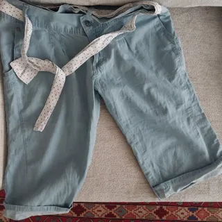 شلوارک جین کاغذی LK