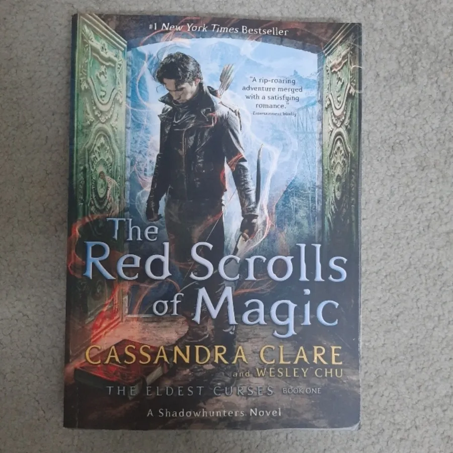 Red scrolls of magic