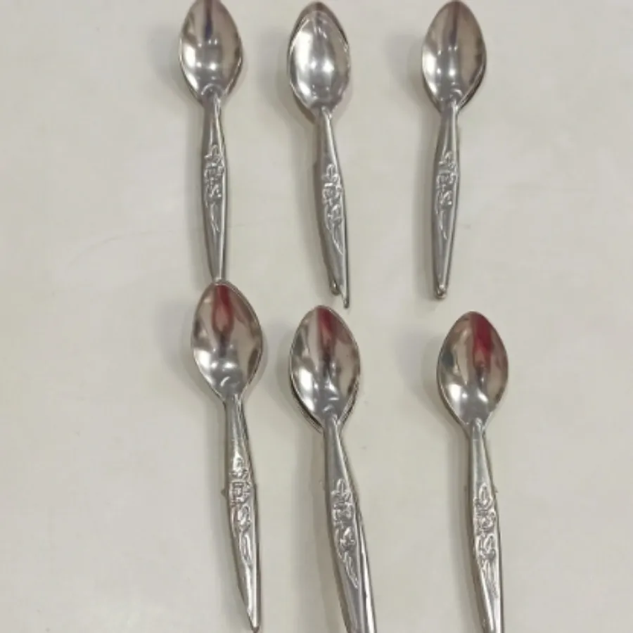 قاشق چای خوری گل رز نو