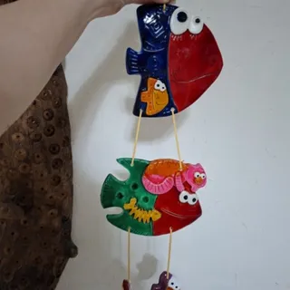 آویز سرامیکی سه تایی