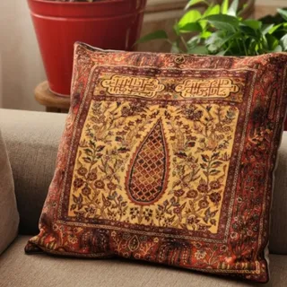 کاور کوسن مخمل 2رو