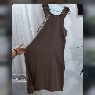 پیراهن نخی ساحلی