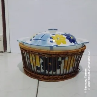 قابلمه یا سوپ خوری گل پنب