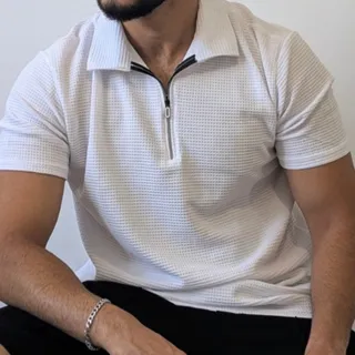 تیشرت نیم زیپ