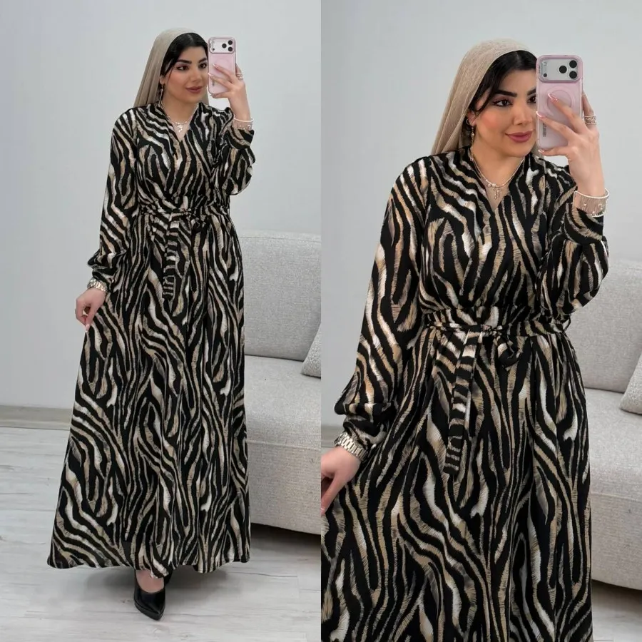 پیراهن حریر روشنا ‌