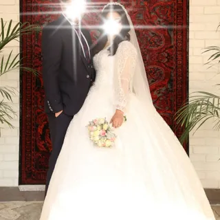 لباس عروس پوشیده و شیک