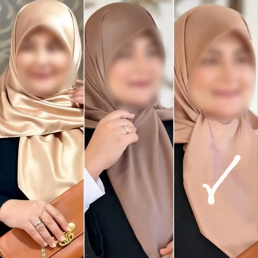 روسری ساتن ابریشم