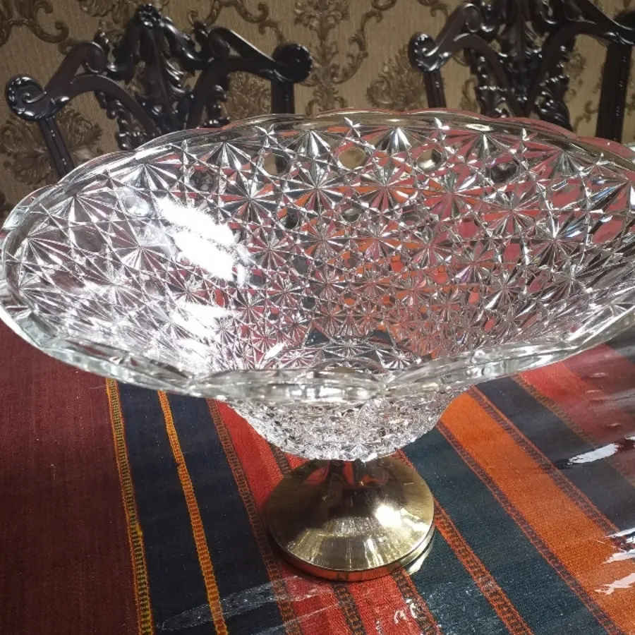 میوه خوری پایه دارکریستال