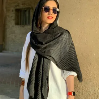 شال حریر مخمل