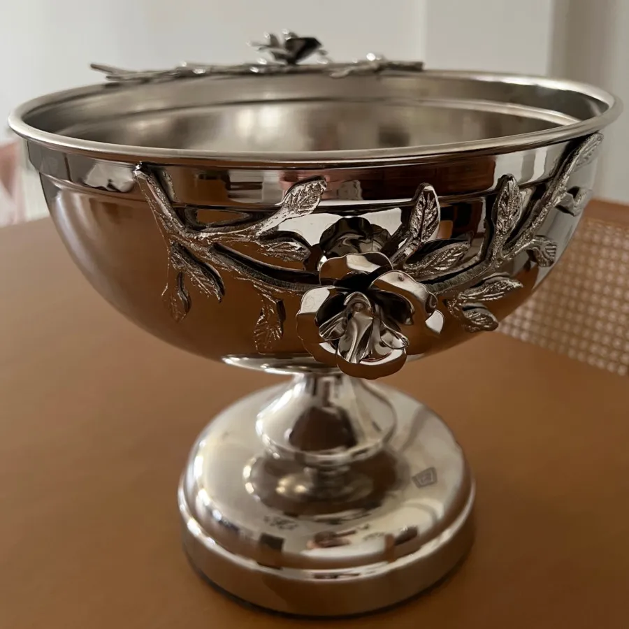 میوه خوری استیل طرح گل