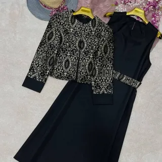 کت و سارافن طرح کوزه ای