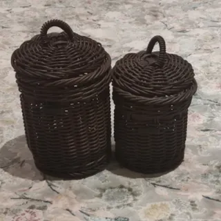سبد حصیری