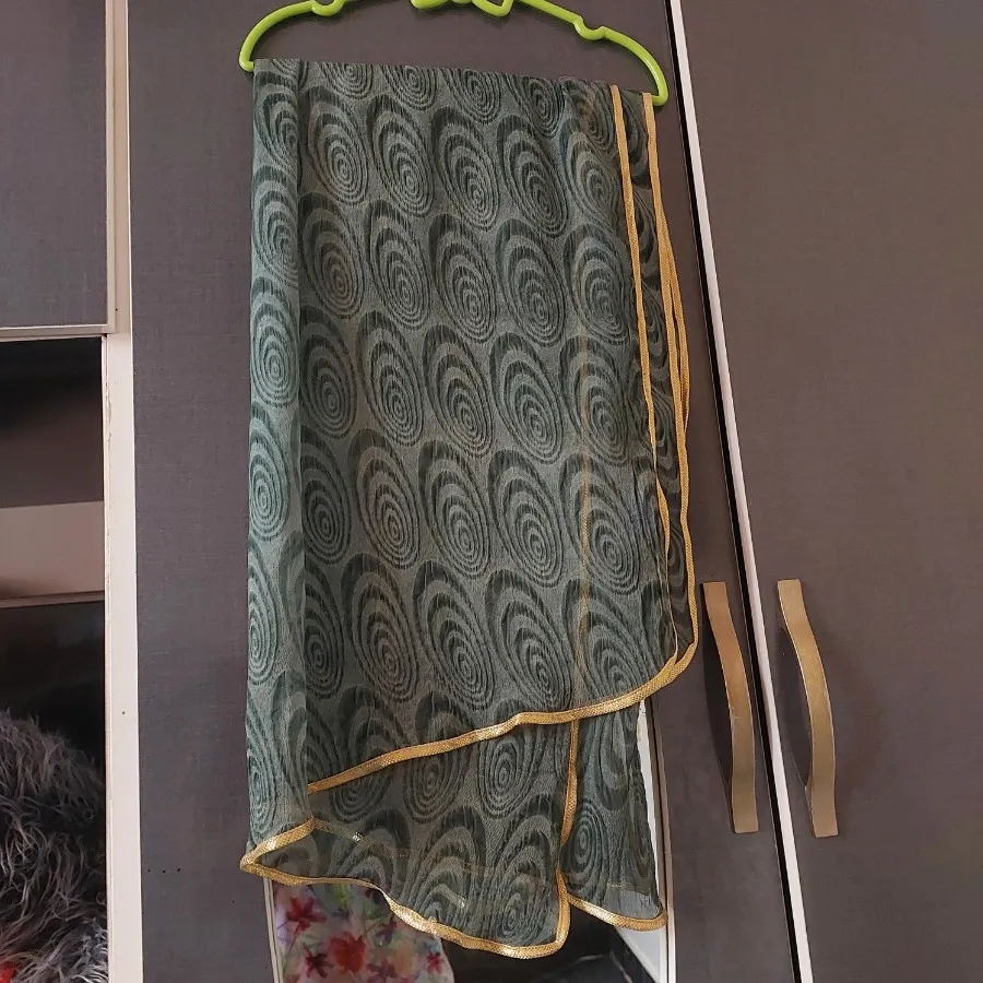 شال سبز مجلسی طاووس