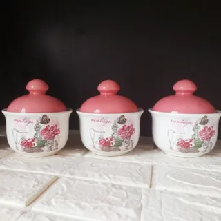 ست ادویه گلدار وارداتی