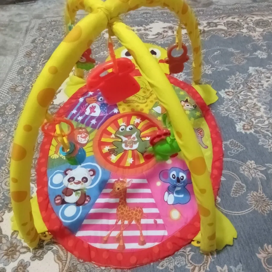 تشک بازی کودک جغجغه ای