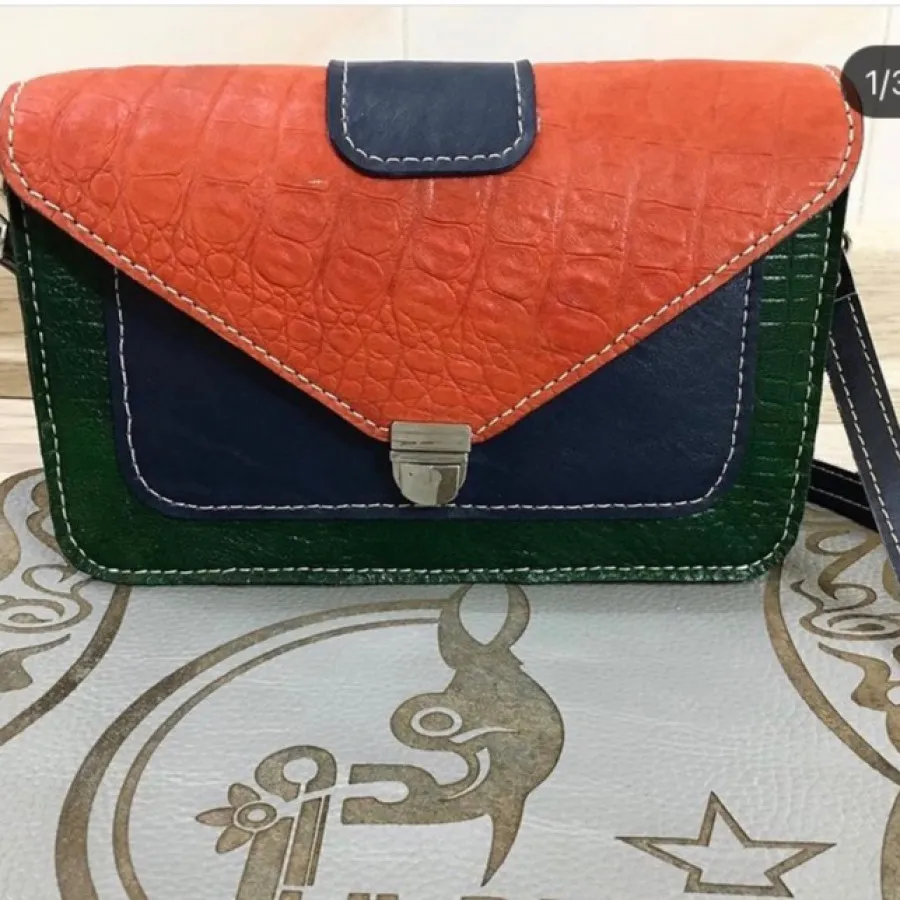 کیف چرم دست دوز