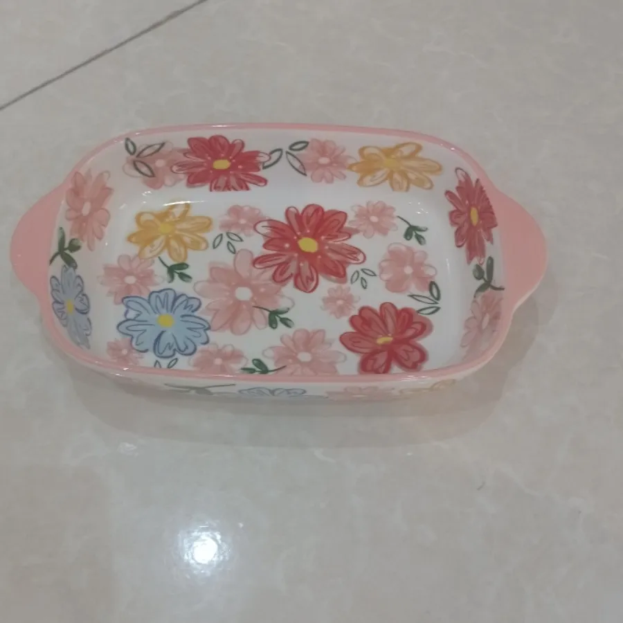 ظرف گلدار