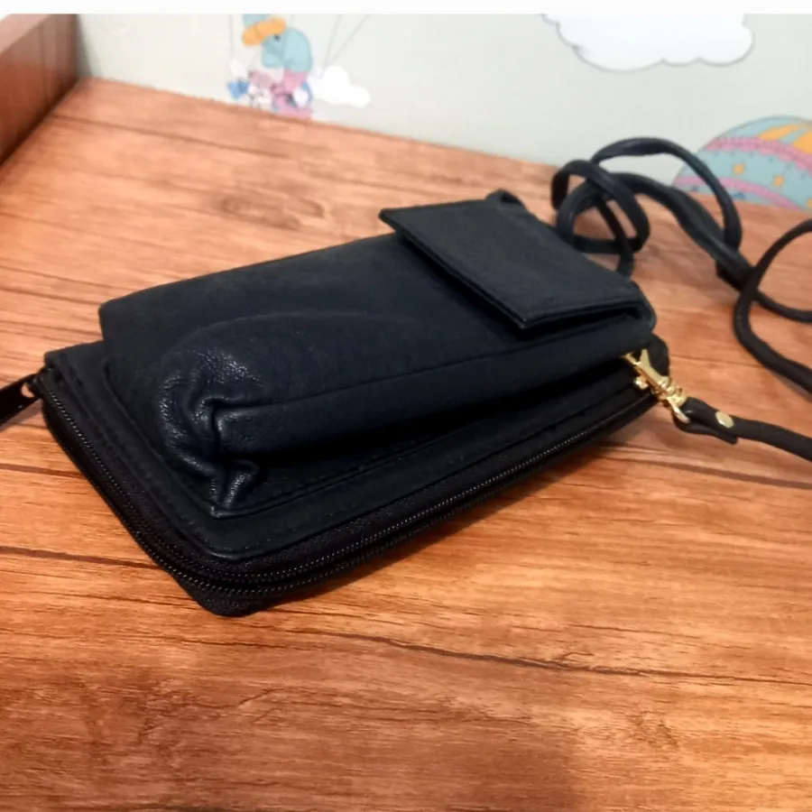 کیف چرم مشکی
