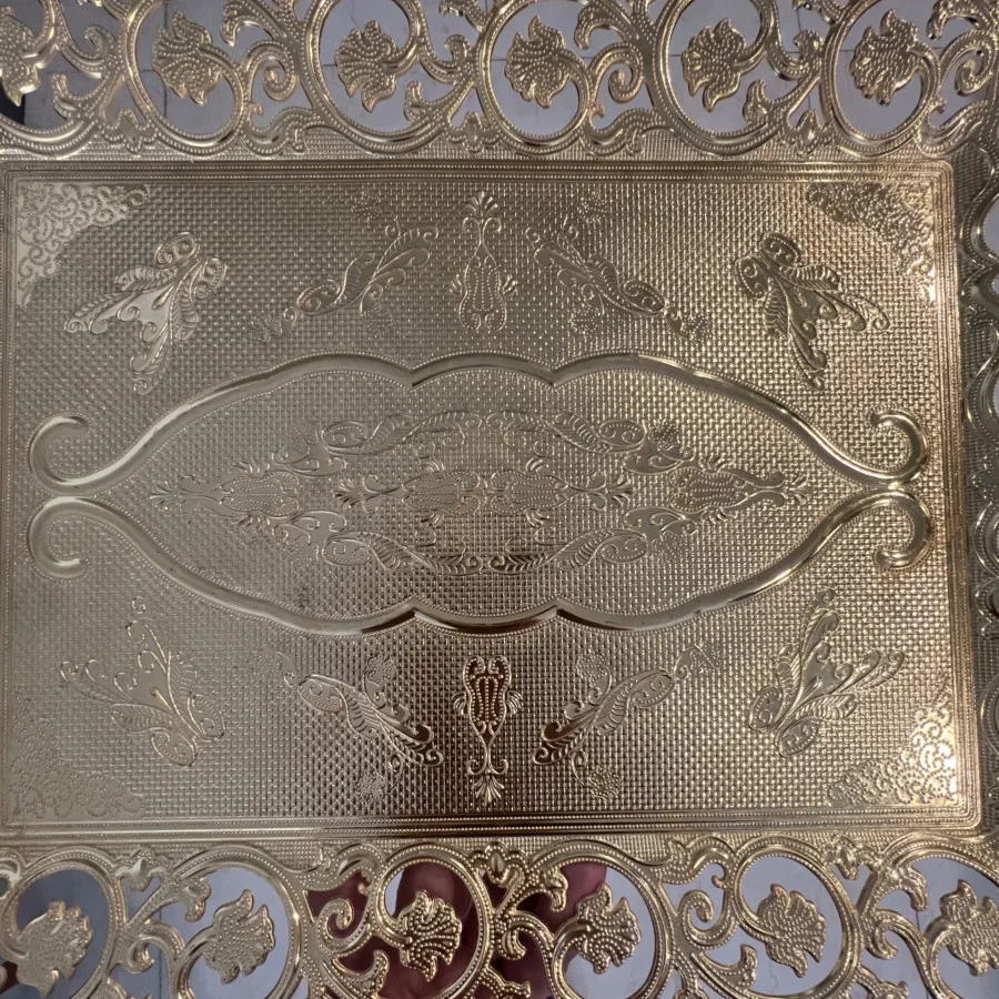 سینی سیلور ترکی رنگ طلایی