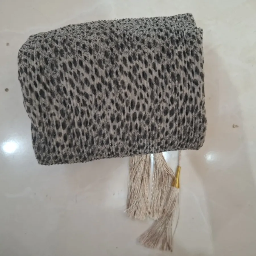 روسری حریر پلیسه