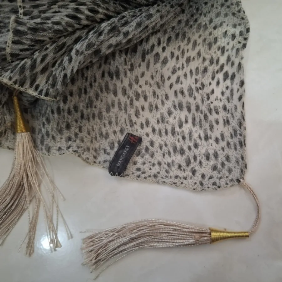 روسری حریر پلیسه