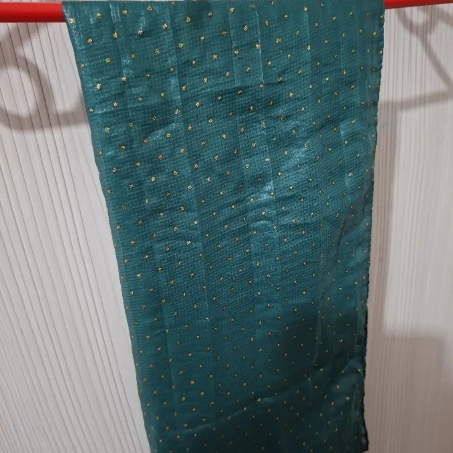 شال  مجلسی سبز ابی