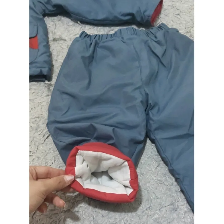 ست کاپشن بادگیر بچگانه